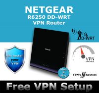 NETGEAR R6250 DD-WRT VPN ROUTER REFURBISHED