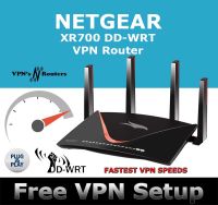 NETGEAR XR700 DD-WRT FLASHED VPN ROUTER